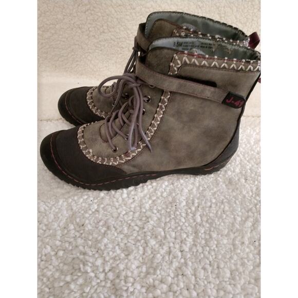 J-41 Ladies Adventure Booties, Sz 8.5 - Picture 2 of 5